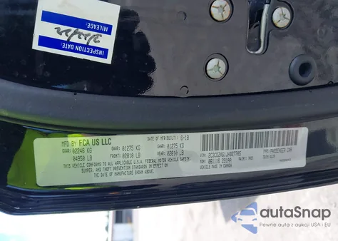 2018 Dodge Challenger Sxt Plus from USA, damaged, VIN 2C3CDZAG1JH327705